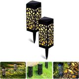 Pazariz Güneş Enerjili 8 Mod LED Bahçe Balkon Ağaç Solar Aydınlatma Gaz Lambası Günışığı 20 LED 4 mt