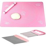 Pazariz Hamur Matı & Kesme Aparatı Spatulası & Papates Cips Kesici