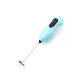 Pazariz Hongkin Pilli Mini Mixer Kahve Süt Köpürtücü Karıştırıcı Cappuccino Mixer Mavi