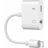 Pazariz Iphone Ipad Lightning Uyumlu Kulaklık ve Şarj Çevirici Dönüştürücü Çoğaltıcı Kablo 6 7 8 x Xs Xs Ma - Beyaz