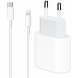 Pazariz Iphone Tüm Serilerle Uyumlu Hızlı Şarj Aleti Kablo Adaptör Set Iphone 11 / 12 / 13 / Pro / Pro Max - Beyaz
