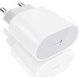 Pazariz Iphone X-11-12-13 Pro - Pro Max Uyumlu Hızlı Şarj Aleti 20W Şarj Adaptörü Başlığı Şarj Cihazı - Beyaz