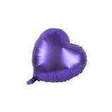 Pazariz Kalp Balon Folyo Mor 60 Cm 24 Inç