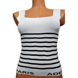 Pazariz Kare Yaka Atlet Triko Bluz Crop S / M / L Beden Uyumlu