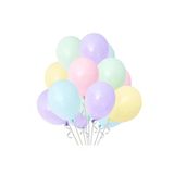 Pazariz Karışık Renkli Makaron Pastel Balon 20 Adet