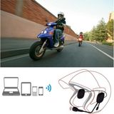 Pazariz Kask Için Stereo Hoparlörler Mikrofonlu Kablosuz Bluetooth Motosiklet Kask Kulaklık - Renkli