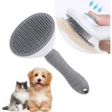 Pazariz Kedi Köpek Tarağı Basmalı Tüy Toplayıcı - Gri