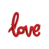 Pazariz Kırmızı Love Yazılı Folyo Balon
