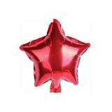Pazariz Kırmızı Renkli Folyo Balon Yıldız 45 Cm