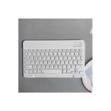 Pazariz Klavye Mouse Seti Klavye Mouse Set Mini Kablosuz 2.4G Wirelless Multimedya Beyaz