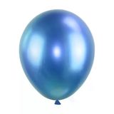 Pazariz Krom Balon Mavi 6 Adet Metalik Balon