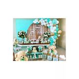 Pazariz Krom Gold Mint Yeşili Pastel Beyaz Balon Zincir