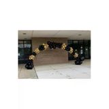 Pazariz Krom Gold Siyah Balon Zinciri 100 Adet
