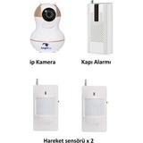 Pazariz KS-512 Full Hd Wifi Ev ve Bebek Ip Kamera 4in1 Full Set