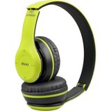 Pazariz Kulak Üstü Bluetooth Kulaklık 5.0 Yeşil P47 - Renkli