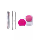 Pazariz Lına Mini 2 Pearlpink Cilt Temizleme Cihazı + 4lü Set Komedon