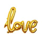 Pazarız Love İmza Folyo Gold Balon