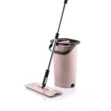Pazariz Magic Flat Mop Yer Duvar Silme Microfiber Paspas Temizlik Seti + 10 Adet Bez
