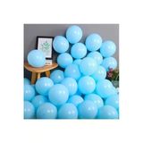 Pazariz Makaron Balon 50 Adet Mavi Renk