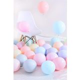 Pazarız Makaron Pastel Karışık Renk 50'li Balon