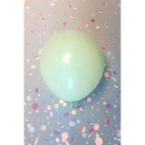 Pazariz Makaron Yeşil Balon 10 Adet - 12 İnc 30 Cm Parti Balonu