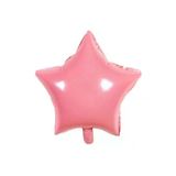 Pazariz Makaron Yıldız Folyo Balon Pembe 45cm 3 Adet