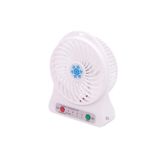 Pazariz Masa Üstü Şarjlı Mini Vantilatör 3 Kademeli Usb Mini Fan Beyaz