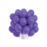 Pazariz Metalik Balon Mor Renk 100 Adet