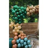 Pazariz Metalik Pastel Krom Karışık Balonlar Balon Zinciri