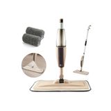 Pazariz Microfiber Bezli Deterjan Hazneli Sprey Mop Bej + 6 Yedek Bez