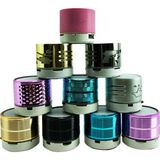 Pazariz Mini Bluetooth Hoparlör Şarjli Ses Bombasi Taşinabilir Mp3 Çalar white - Siyah