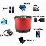 Pazariz Mini Bluetooth Hoparlör Sd Kart Müzik Radyo white - Siyah