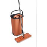 Pazariz Mop Tablet 5 Bezli Temizlik Kova Seti Yeni Nesil Temizlik Seti Mop - Krem