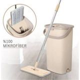Pazariz Mop Tablet Mop Krem 5 lt Yedek Mikrofiber Mop Bez 4