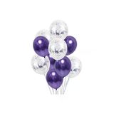 Pazariz Mor Krom Konfetili Balon