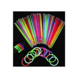 Pazariz Neon Işıklı Glowstick Bileklik Set (50 Adet)
