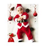 Pazariz Noel Baba Erkek Bebek Çocuk Yılbaşı Kostümü Yılbaşı