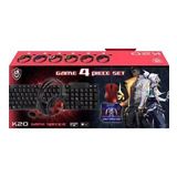 Pazariz Oyuncu Seti Klavye+Mouse Mouse Pad+Kulaklık K20