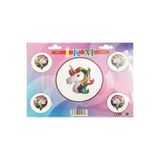 Pazariz Parti Feneri Unicorn Folyo Balon Set 5 Adet