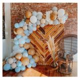 Pazariz Pastel Balon Konsept Zincir Balon Zincir