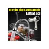 Pazariz Pazarız Spiral Musluk Başlığı 2 Fonksiyonlu Oynar Başlıklı