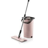 Pazariz Pazarız Tablet Magic Flat Mop Yer Duvar Silme Microfiber Paspas Temizlik Seti + 2 Adet Bez