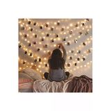 Pazariz Peri Led Işık 10 Metre (Sarı) Pilli + 50 Adet Küçük Mandal