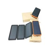 Pazariz Powerbank Güneş Enerjili 20000 Mah 6 Led Işık Powerbank