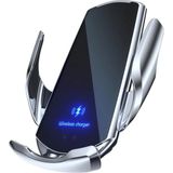 Pazariz Q3 Smart Sensör Car Wireless Charger Araç Telefon Şarjlı ve Tutucu Otomatik Akıllı Kızılötesi Sensör - Gri