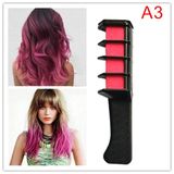 Pazariz Rengarenk Saç Boyama Tebeşiri - Mini Taraklı Konsept Saç Boyama Seti Hair Chalk