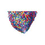 Pazariz Renkli Balon 100 Adet