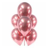 Pazariz Rose Gold Renk Krom Balon 10 Adet