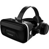 Pazariz Sanal Gerçeklik Gözlüğü Kulaklıklı 3D Vr Filmler Video Oyunları Tüm Telefonlara Uyumlu - Siyah