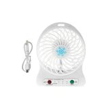 Pazariz Şarjlı Vantilatör Fan Mini Seyahat Tipi Serinletici Soğutucu Masaüstü Laptop Usb Fan